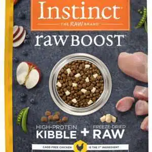 Instinct Raw Boost Grain Free Recipe with Real Chicken Natural Dry Dog Food - 42 lb Bag (2 x 21 lb Bag)