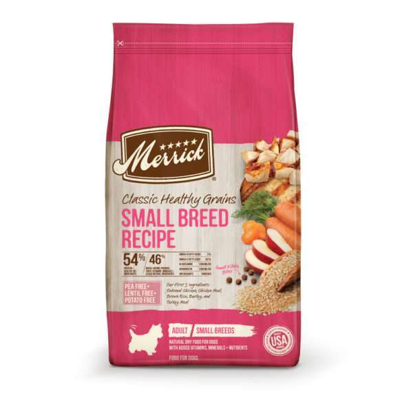Merrick Classic Healthy Grains Small Breed Recipe Dry Dog Food - 12 lb Bag