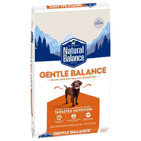 Natural Balance Gentle Balance Chicken, Barley, & Salmon Meal Formula Dry Dog Food - 26 lb Bag