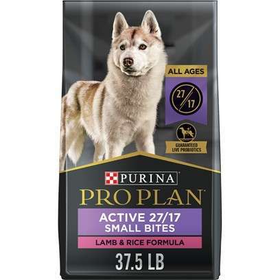 Purina Pro Plan Small Bites Lamb & Rice Formula High Protein, High Energy Dry Dog Food 6-lb