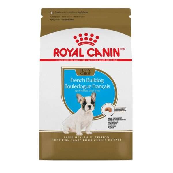 Royal Canin Breed Health Nutrition French Bulldog Puppy Recipe Dry Dog Food - 3 lb Bag
