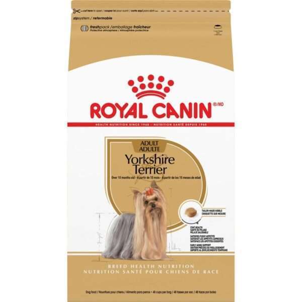 Royal Canin Breed Health Nutrition Yorkshire Terrier Adult Dry Dog Food - 10 lb Bag