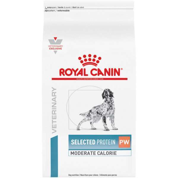 Royal Canin Veterinary Diet Canine Selected Protein Moderate Calorie Adult PW Dry Dog Food - 7.7 lb Bag