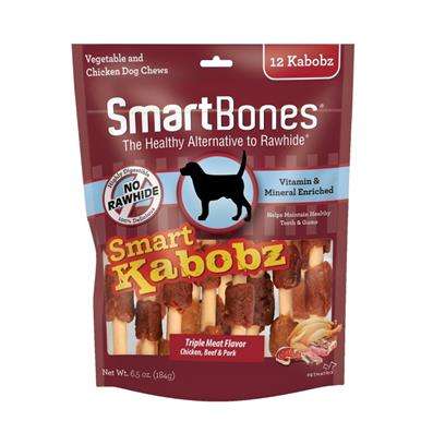 SmartBones Kabobz Dog Treat 6.5-oz