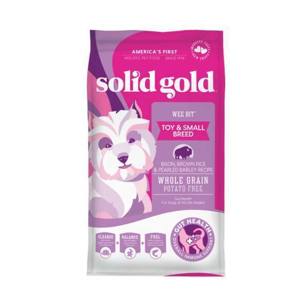 Solid Gold Wee Bit Small Breed Dry Dog Food - 4 lb Bag