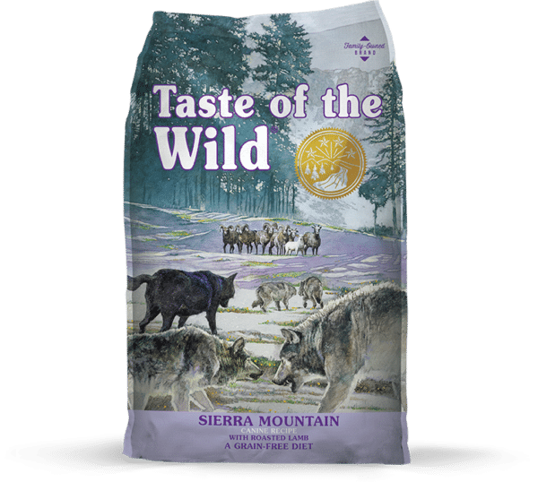 Taste Of The Wild Sierra Mountain Dry Dog Food - 5 lb Bag
