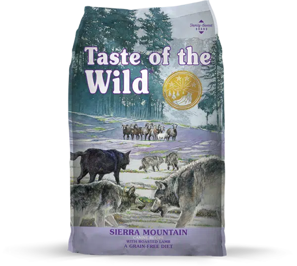 Taste Of The Wild Sierra Mountain Dry Dog Food - 5 lb Bag