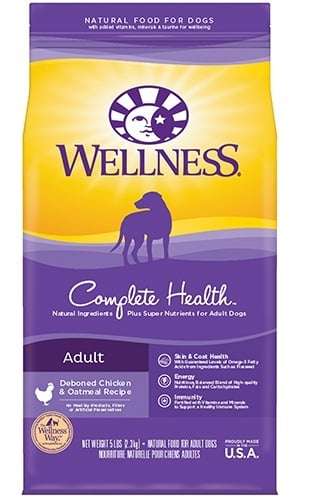 Wellness Complete Health Natural Chicken Recipe Dry Dog Food - 15 lb Bag