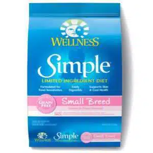 Wellness Simple Grain Free Natural Limited Ingredient Diet Small Breed Salmon & Potato Recipe Dry Dog Food - 10.5 lb Bag