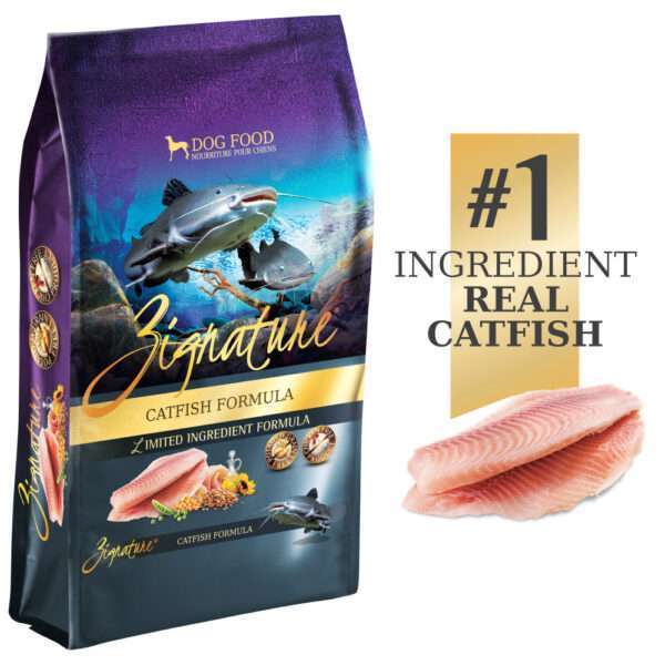 Zignature Limited Ingredient Diet Grain Free Catfish Recipe Dry Dog Food - 25 lb Bag