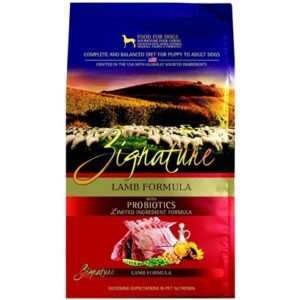 Zignature Limited Ingredient Lamb Formula Dry Dog Food 27-lb