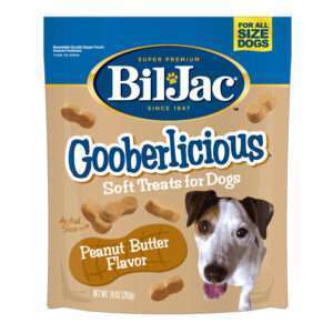 Bil Jac Gooberlicious Peanut Butter Flavor Dog Treat | 10 oz