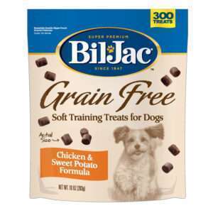 Bil Jac Grain Free Chicken & Sweet Potato Formula Dog Treat | 10 oz
