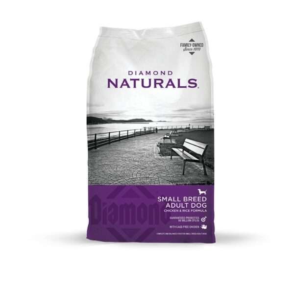 Diamond Naturals Small Breed Chicken & Rice Formula Adult Dry Dog Food - 18 lb Bag