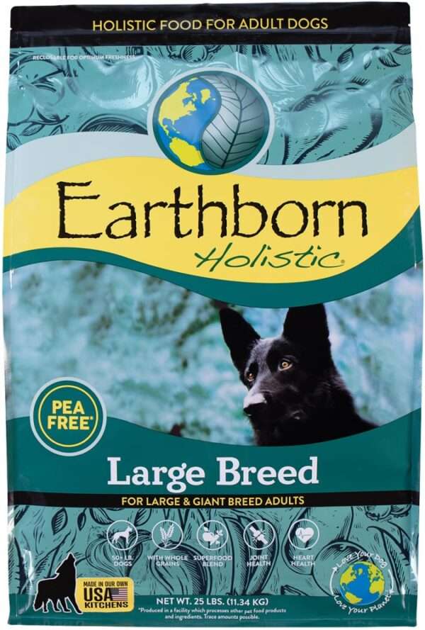 Earthborn Holistic Large Breed Dry Dog Food - 25 lb Bag