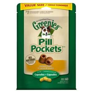 Greenies Pill Pockets - Chicken Value Size Dog Treat | 15.8 oz