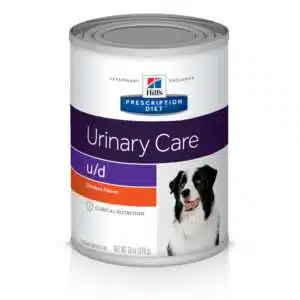 Hill's Prescription Diet u/d Canine Urinary Care Chicken Flavor Canned Dog Food - 13 oz, case of 12