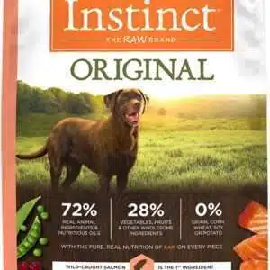 Instinct Original Grain Free Recipe with Real Salmon Natural Dry Dog Food - 20 lb Bag