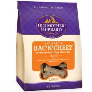 Old Mother Hubbard Classic Bac'N'Cheez Biscuits Large Dog Treat | 3.3 lb
