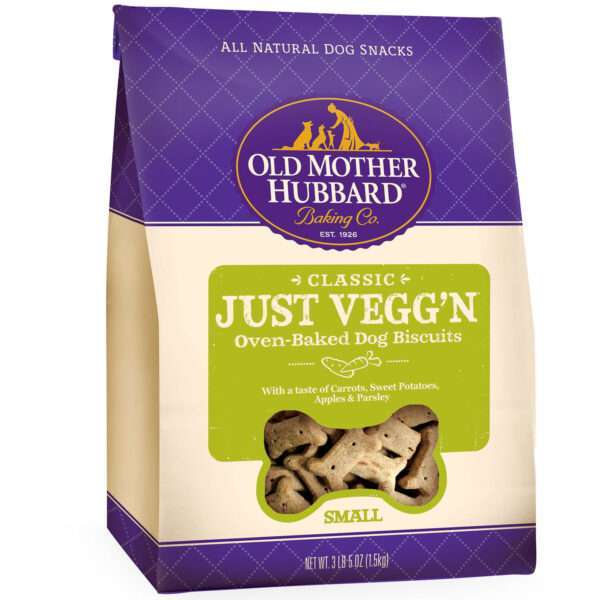 Old Mother Hubbard Classic Just Vegg'N Biscuits Small Dog Treat | 3 lb