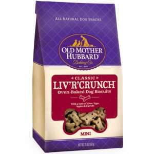 Old Mother Hubbard Classic Liv'R'Crunch Biscuits Mini Dog Treat | 20 oz