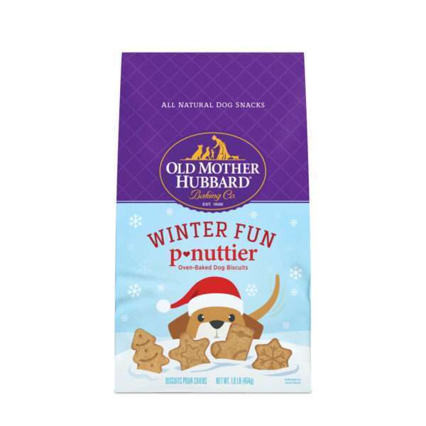 Old Mother Hubbard Winter Fun P Nuttier Dog Biscuits Dog Treat | 16 oz