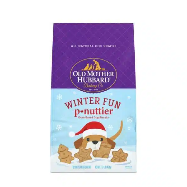 Old Mother Hubbard Winter Fun P Nuttier Dog Biscuits Dog Treat | 16 oz