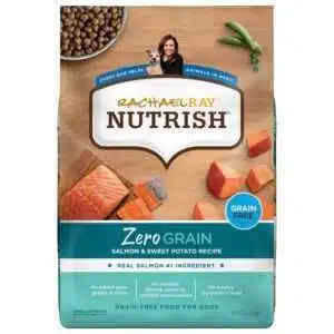 Rachael Ray Nutrish Zero Grain Salmon & Sweet Potato Recipe, Dry Dog Food | 11.5 lb