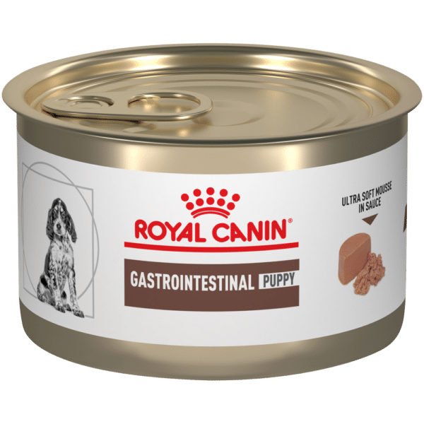 Royal Canin Veterinary Diet Gastrointestinal Puppy Ultra Soft Mousse in Sauce Canned Dog Food - 5.1 oz, case of 24