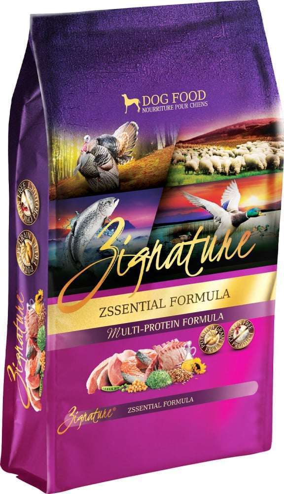 Zignature Grain Free Zssential Multi-Protein Recipe Dry Dog Food - 4 lb Bag
