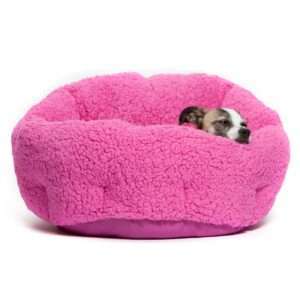 Best Friends by Sheri Deep Dish Cuddler Dog Bed in Fuschia, Size: 17"L x 19"W x 11"H | PetSmart