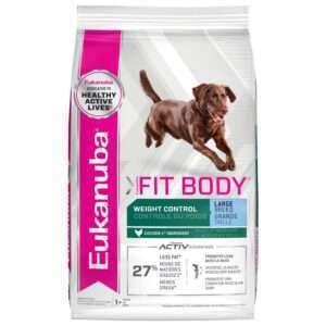 Eukanuba Fit Body Weight Control Large Breed Dry Dog Food - 28 lb Bag
