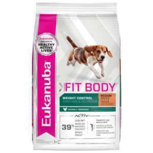Eukanuba Fit Body Weight Control Medium Breed Dry Dog Food - 28 lb Bag