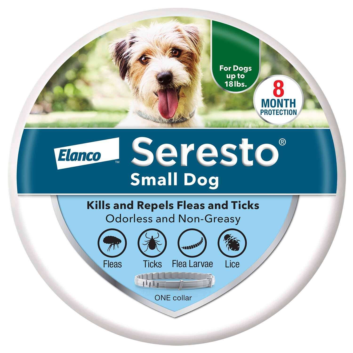 Seresto Seresto Flea & Tick Collar For Dogs, Up To 18 Lbs | Sall