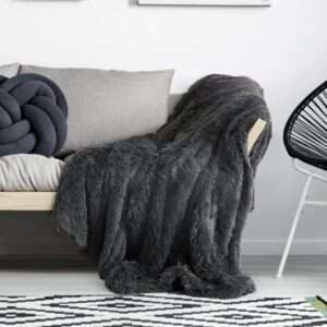 Shaggy Faux Fur Dog Blanket