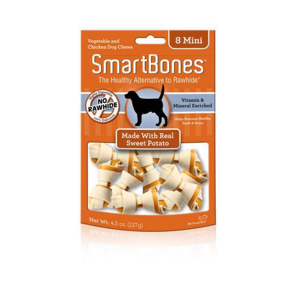 Smartbones Sweet Potato Mini Chews | 16 pk