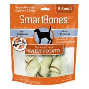 Smartbones Sweet Potato Small Chews Dog Treat | 6 pk