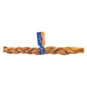 Barkworthies Braided Bully Sticks for Dogs, 0.2 LBS