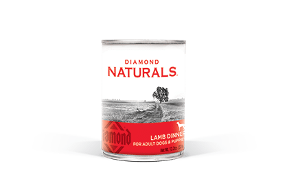 Diamond Naturals Lamb Dinner All Life Stages Canned Dog Food - 13.2 oz, case of 12