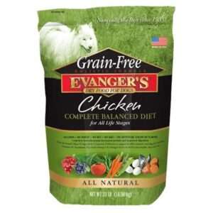 Evanger's Grain Free Chicken Adult Dry Dog Food 33 Lbs