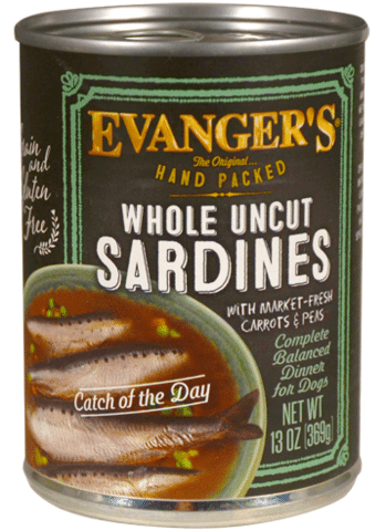 Evanger's Hand Packed Grain Free Catch of the Day Canned Dog Food - 13 oz, case of 12