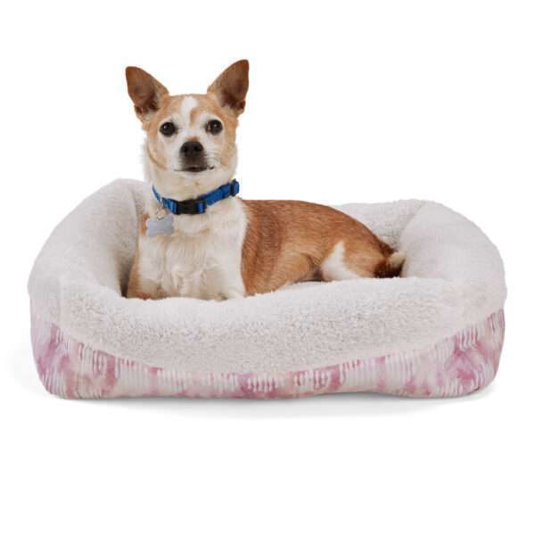 EveryYay Essentials Pink Snuggler Dog Beds