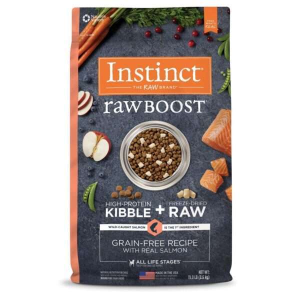 Instinct Instinct Raw Boost Grain Free Recipe With Real Salmon Dry Dog Food | 19 lb