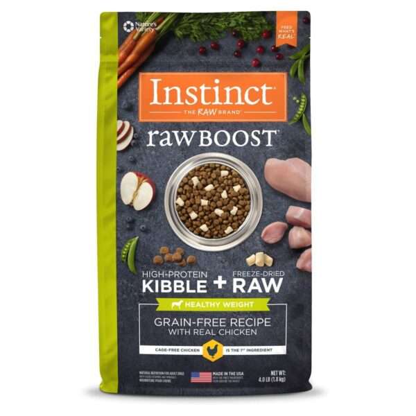Instinct Instinct Raw Boost Healthy Weight Grain Free Chicken Recipe Dry Dog Food | 20 lb
