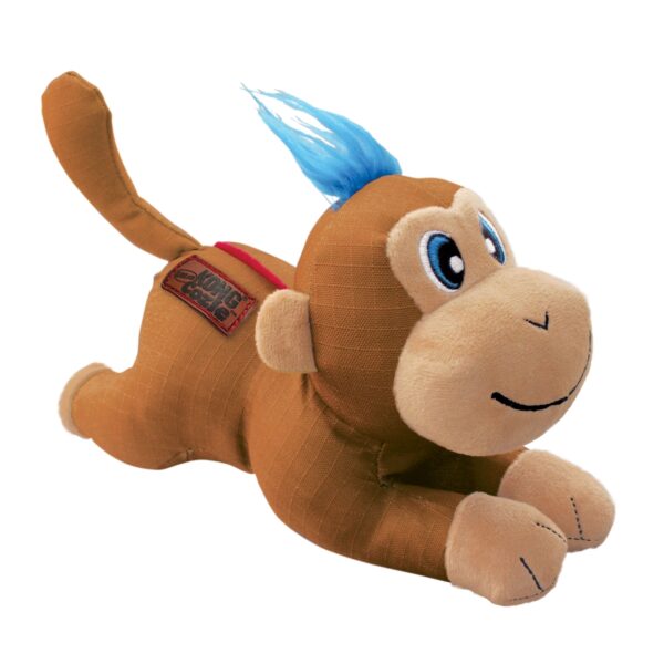 KONG Cozie Ultra Monkey Dog Toy, Large, Brown