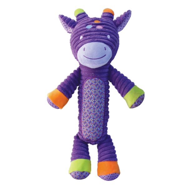 KONG Patches Adorables Giraffe Dog Toy, XX-Large, Purple