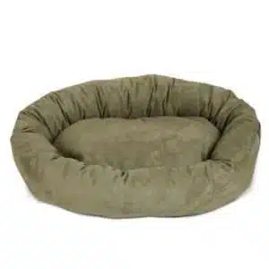 Majestic Pet Products Bagel Dog Bed in Sage, Size: 32"L x 23"W 7"H | Polyester PetSmart