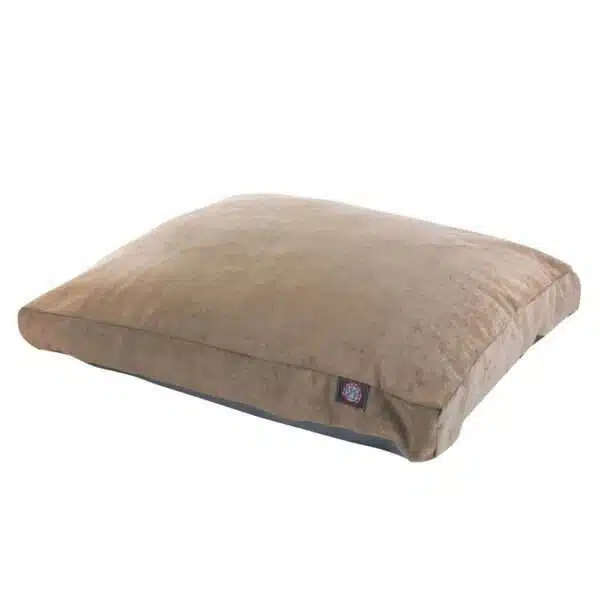Majestic Pet Villa Collection Rectangle Dog Bed in Pearl, Size: 36"L x 29"W 4"H | Polyester PetSmart