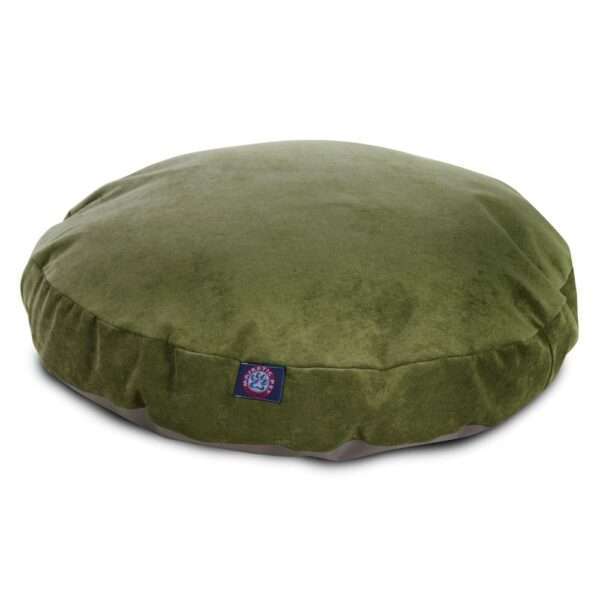 Majestic Pet Villa Collection Round Dog Bed in Fern, Size: 42"L x 42"W 5"H | Polyester PetSmart