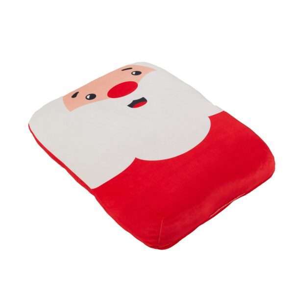 Merry & Bright, Holiday Santa Squishy Pillow Dog Bed, Size: 24"L x 20"W 5"H | Polyester PetSmart